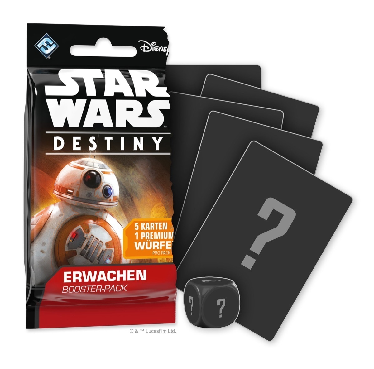 Star Wars: Destiny - Geist der Rebellion Booster (36)-Display DEUTSCH
