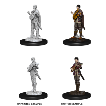 D&D Nolzur's Marvelous Miniatures - Female Half Elf Bard WZK73538