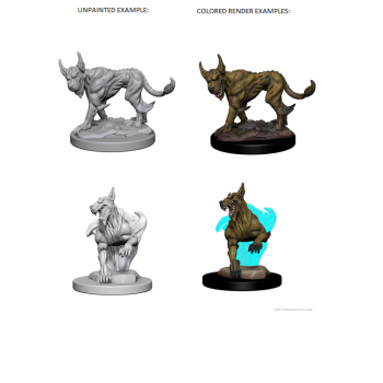 D&D Nolzur's Marvelous Miniatures - Blink Dogs D&D Nolzur's Marvelous Miniatures - Blink Dogs
