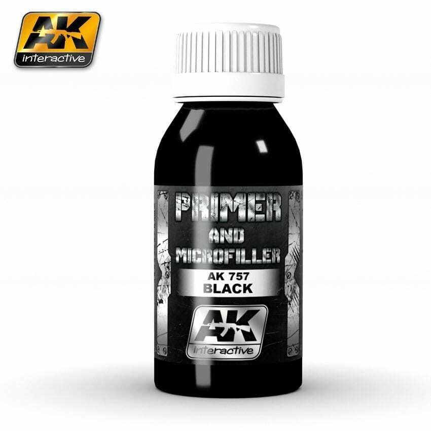 BLACK PRIMER AND MICROFILLER - AK Interactive BLACK PRIMER AND MICROFILLER - AK Interactive