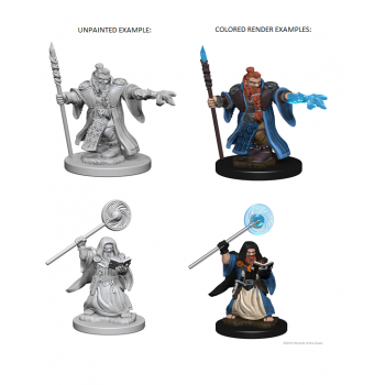 D&D Nolzur's Marvelous Miniatures - Dwarf Male Wizard D&D Nolzur's Marvelous Miniatures - Dwarf Male Wizard