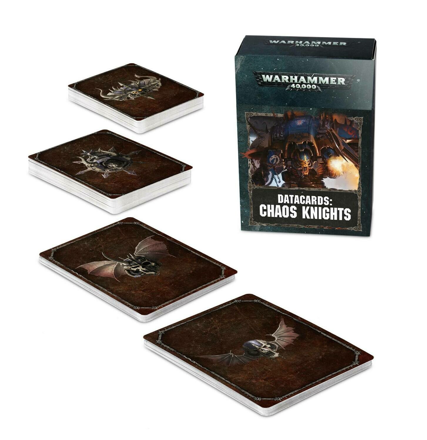 Datakarten der Chaos Knights (Deutsch) - Chaos Knights - Warhammer 40.000 - Games Workshop Datakarten der Chaos Knights (Deutsch) - Chaos Knights - Warhammer 40.000 - Games Workshop