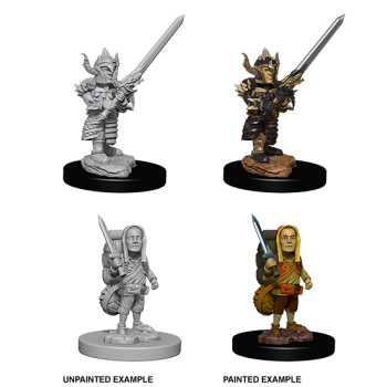 D&D Nolzur's Marvelous Miniatures: Male Halfling Fighter D&D Nolzur's Marvelous Miniatures: Male Halfling Fighter