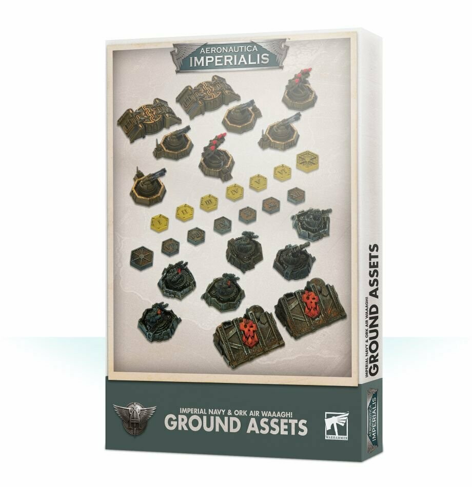 Ground Assets and Objectives - Aeronautica Imperialis - Games Workshop Ground Assets and Objectives - Aeronautica Imperialis - Games Workshop