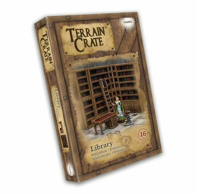 Library - Terrain Crate - Mantic Games Library - Terrain Crate - Mantic Games