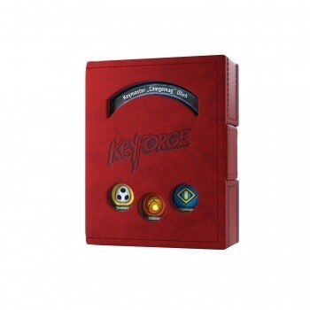 Gamegenic KeyForge Deck Book - Red Gamegenic KeyForge Deck Book - Red