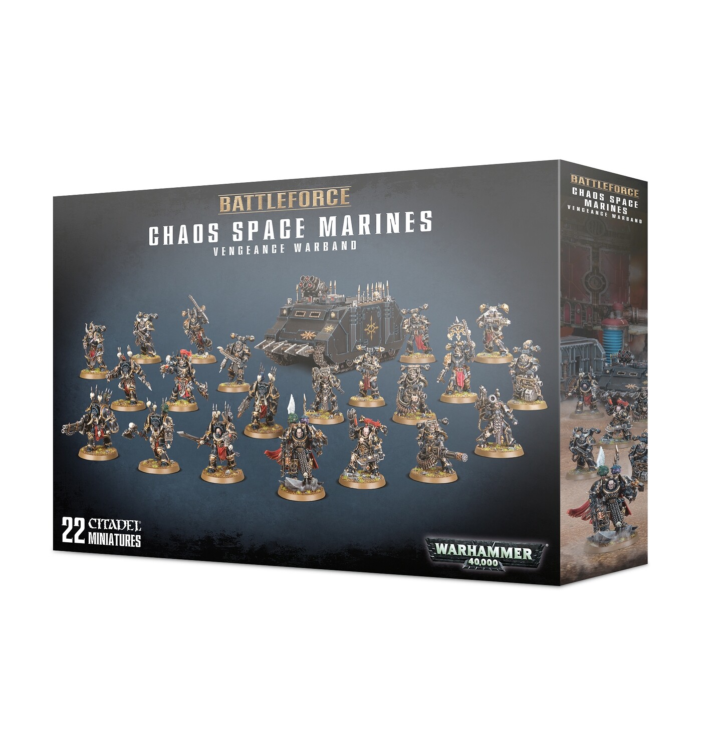 Battleforce: Chaos Space Marines Vengeance Warband - Warhammer 40.000 - Games Workshop Battleforce: Chaos Space Marines Vengeance Warband - Warhammer 40.000 - Games Workshop