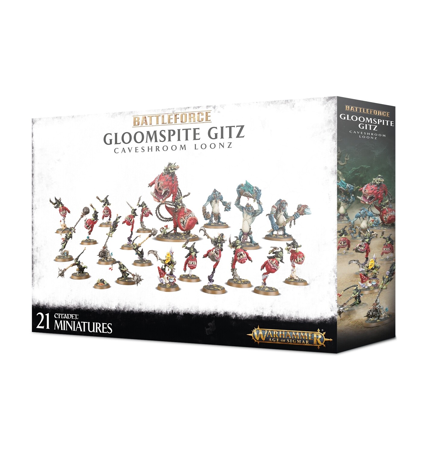 Battleforce: Gloomspite Gitz Caveshroom Loonz - Warhammer 40.000 - Games Workshop Battleforce: Gloomspite Gitz Caveshroom Loonz - Warhammer 40.000 - Games Workshop
