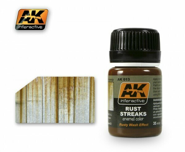 Rust Streaks (Emaille-Farbe) - AK Interactive Rust Streaks (Emaille-Farbe) - AK Interactive