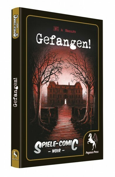 Spiele-Comic Noir: Gefangen! (Hardcover) - Pega Spiele-Comic Noir: Gefangen! (Hardcover) - Pega