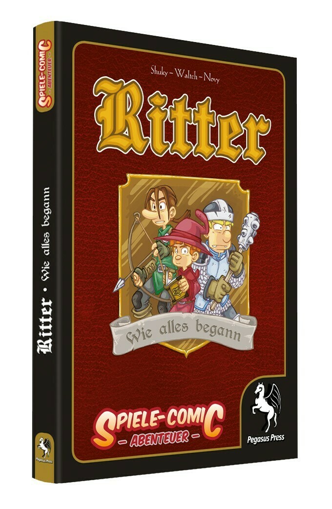 Spiele-Comic Abenteuer: Ritter - Wie alles begann (Hardcover) - Pegasus Press Spiele-Comic Abenteuer: Ritter - Wie alles begann (Hardcover) - Pegasus Press