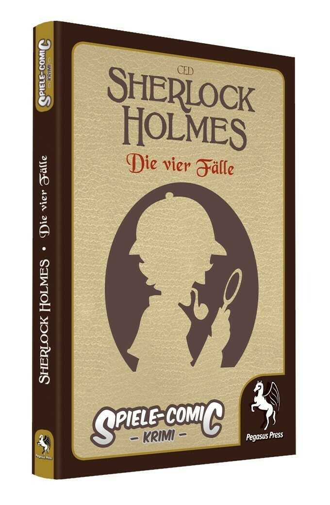 Spiele-Comic Krimi: Sherlock Holmes - Die vier Fälle (Hardcover) - Pegasus Press Spiele-Comic Krimi: Sherlock Holmes - Die vier Fälle (Hardcover) - Pegasus Press