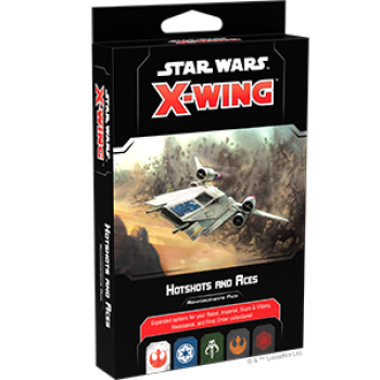 FFG - Star Wars X-Wing 2nd Edition Hotshots and Aces Reinforcements Pack - EN FFG - Star Wars X-Wing 2nd Edition Hotshots and Aces Reinforcements Pack - EN