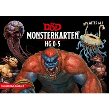 Dungeons & Dragons - Monster Deck 0-5 - DE Dungeons & Dragons - Monster Deck 0-5 - DE