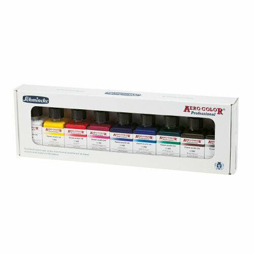 SCHMINCKE AERO COLOR® Professional Airbrushfarben-Set BASIC SCHMINCKE AERO COLOR® Professional Airbrushfarben-Set BASIC