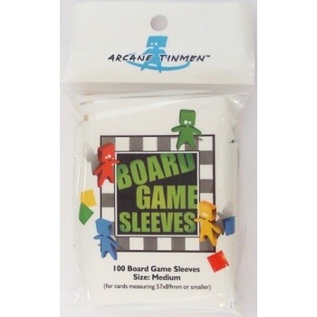 Board Games Sleeves - American Variant - Big Cards (57x89mm) - 100 Pcs Board Games Sleeves - American Variant - Big Cards (57x89mm) - 100 Pcs