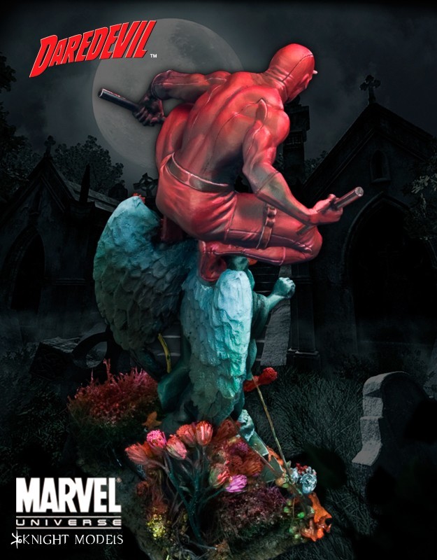 Daredevil 70mm - Marvel Knights Miniature
