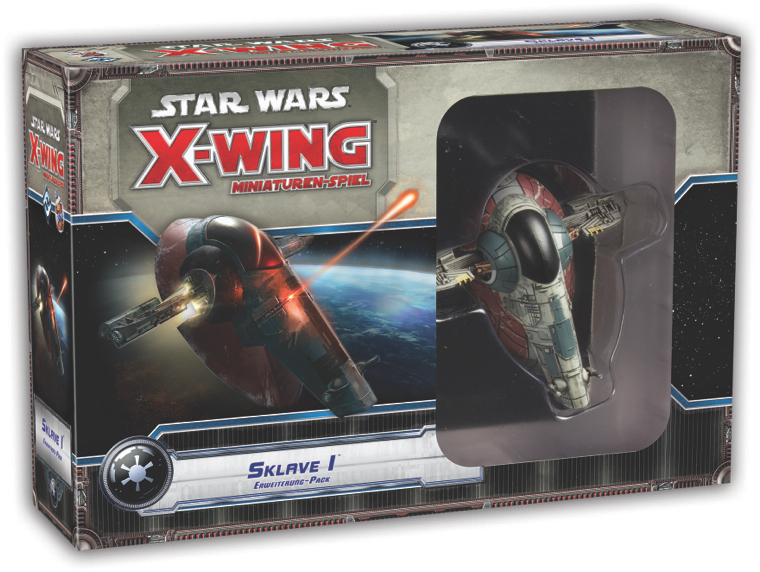 Star Wars: X-Wing Miniaturen-Spiel - Sklave 1 Slave 1 Erweiterung-Pack Deutsch 0050014015566012516