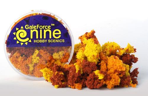 Hobby Round: Autumn 3 Color Clump Foliage Mix - Gale Force 9 012001GFS015