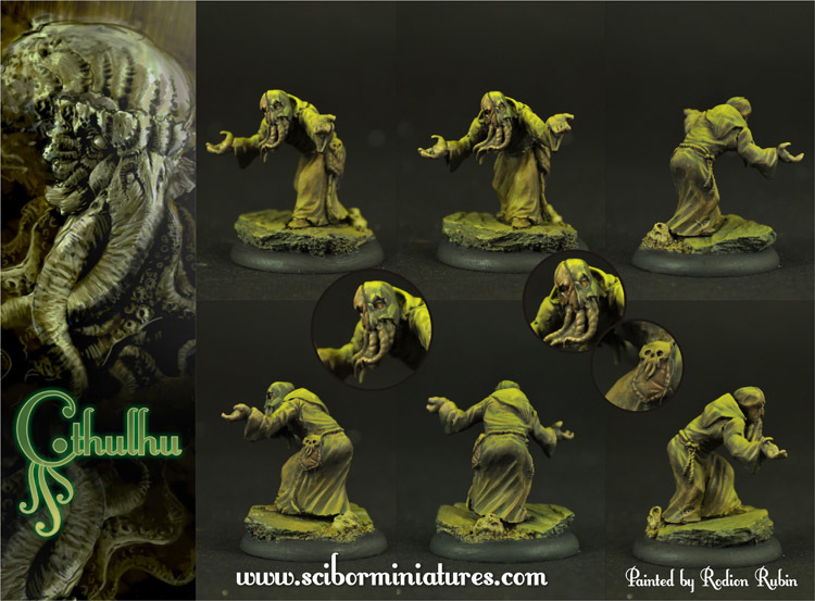 Cthulhu Cultist #2 - Scibor Miniatures 09000128CM0004