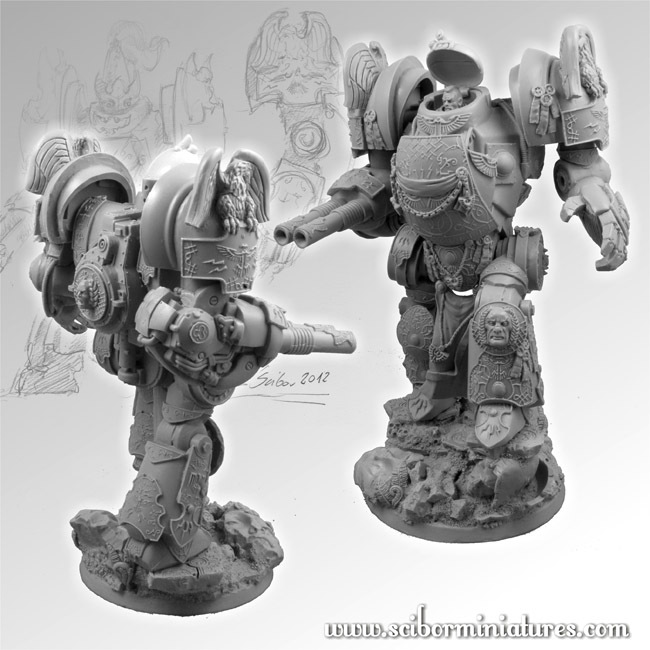 SF Roman Gladiator Mech Suit - Scibor Miniatures