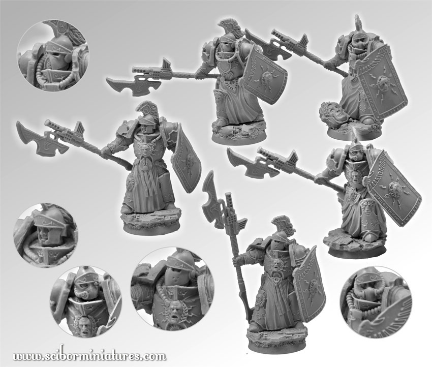 SF Roman Legionaries set2 - Scibor Miniatures