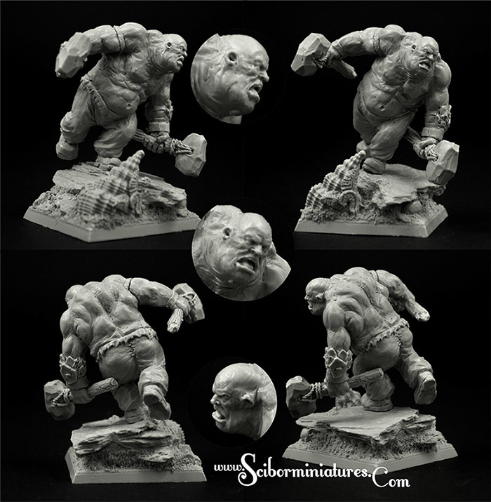 Ogre Cossack Vasyl - Scibor Miniatures 090001OGSE0013