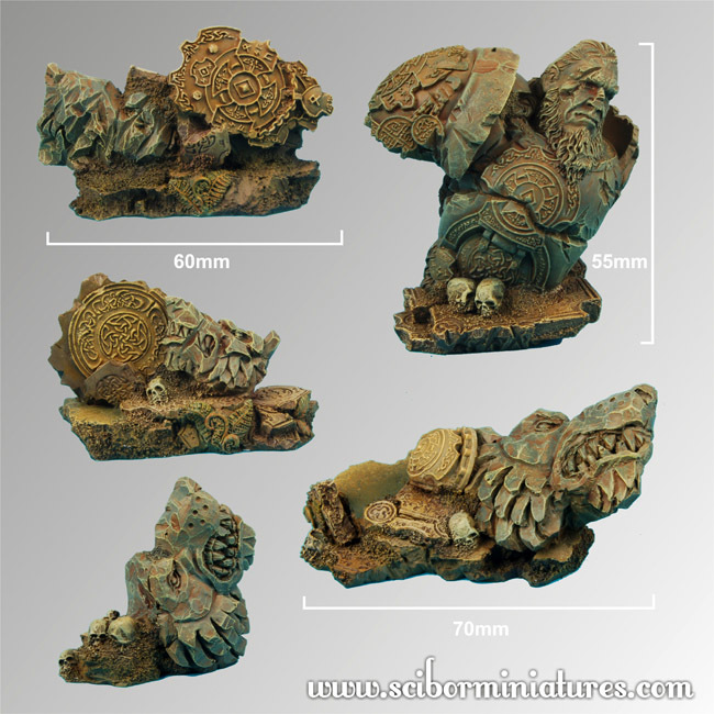 Celtic Ruins Terrain - Scibor Miniatures