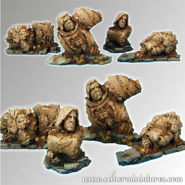 Lion Ruins Terrain - Scibor Miniatures 090001TELR0005