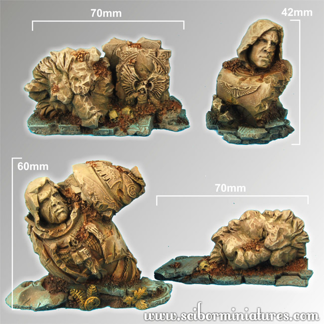 Lion Ruins Terrain - Scibor Miniatures