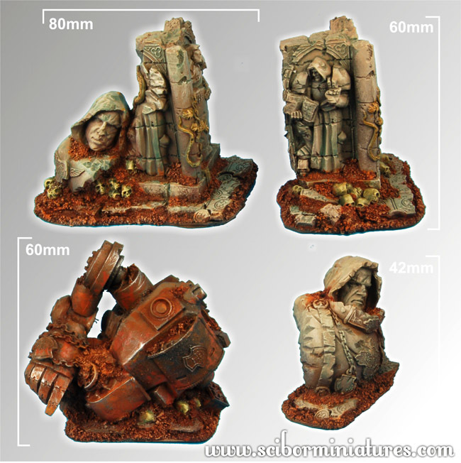 Templar Ruins Terrain - Scibor Miniatures