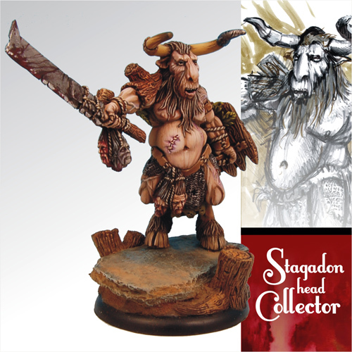 Stagadon head Collector - Scibor Miniatures 09000154FM0005