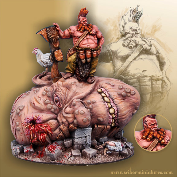 Artillerix Giant Hunter - Scibor Miniatures 09000154FM0015