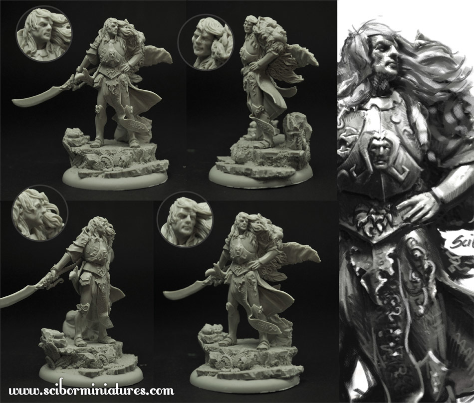 Elf Lord - Scibor Miniatures 09000154FM0022