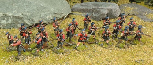 British Highlander Force - Muskets and Tomahawks - North Star Figures 012001MTB04