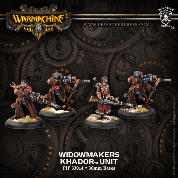 Khador Widowmaker Unit Box Box - Warmachine - Privateer Press 011002PIP33014