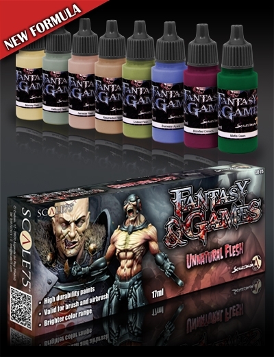 Unnatural Flesh - Fantasy&Games Paint Set - Farbset - Scale75 070001SSE-015