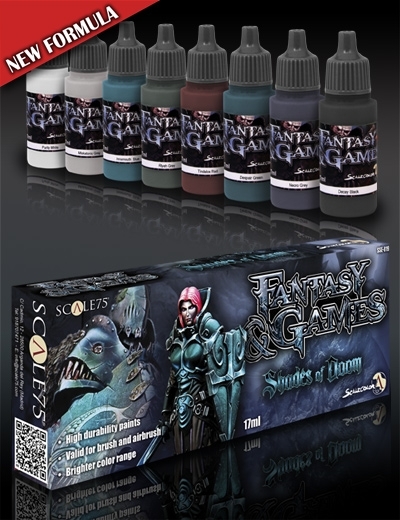 Shades of Doom - Fantasy&Games Paint Set - Farbset - Scale75 070001SSE-019