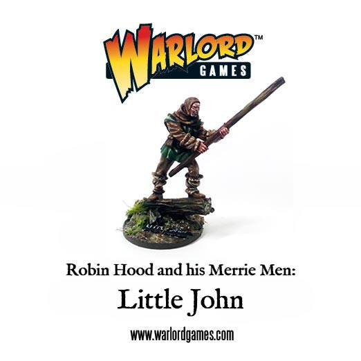Little John - Robin Hood - Warlord Games Little John - Robin Hood - Warlord Games
