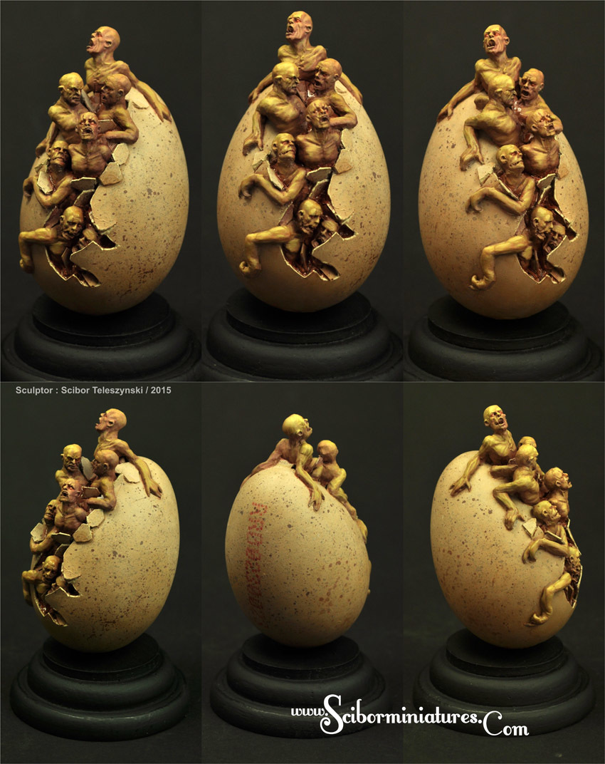 Zombie Egg - Scibor Miniatures 09000128FM0180