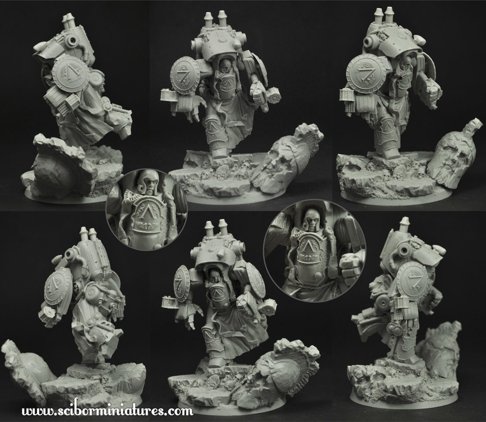 Spartan Cruiser Mech Suit #1 - Scibor Miniatures Spartan Cruiser Mech Suit #1 - Scibor Miniatures