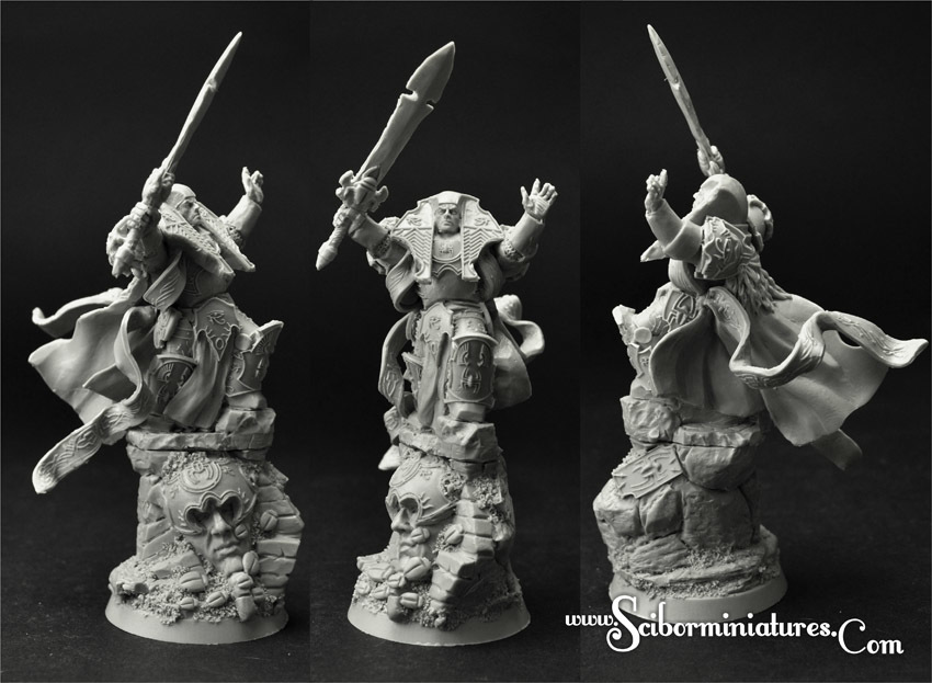SF Egyptian Wizard - Scibor Miniatures 09000128SF0146