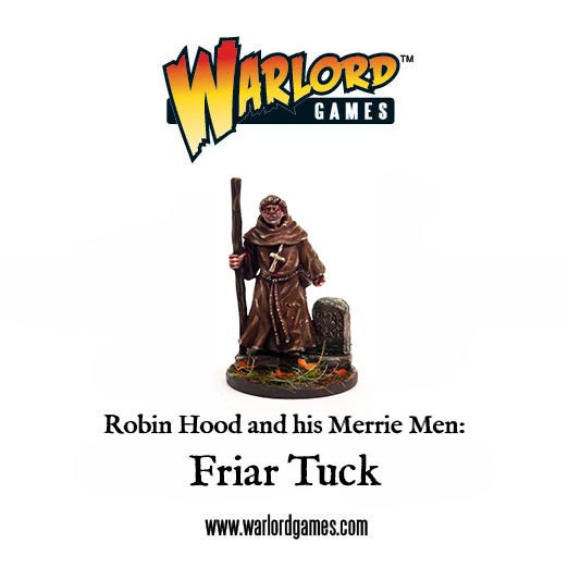 Friar Tuck - Robin Hood - Warlord Games Friar Tuck - Robin Hood - Warlord Games