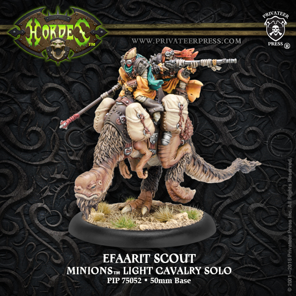 Minion Efaarit Scout Resin - Hordes - Privateer Press Minion Efaarit Scout Resin - Hordes - Privateer Press