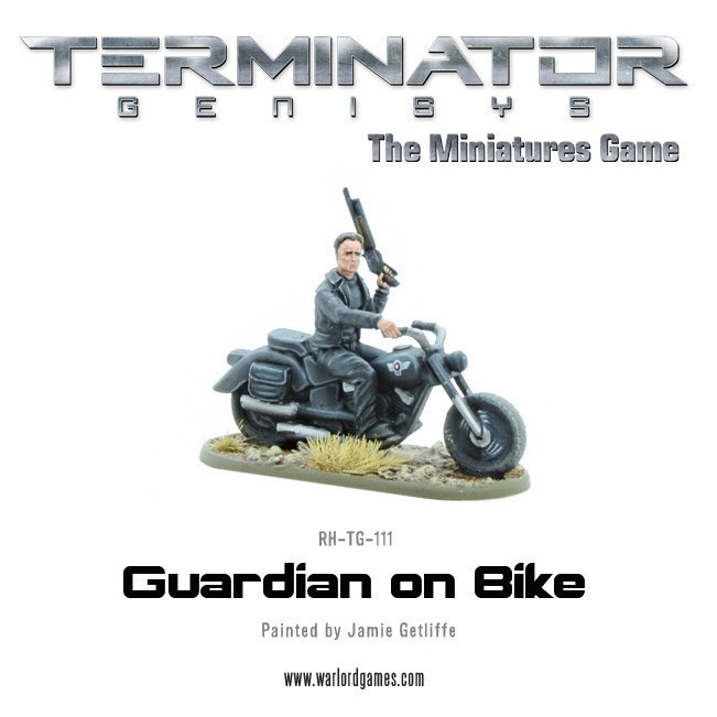Guardian on Bike (metal) - Terminator Genisys - River Horse RH-TG-111
