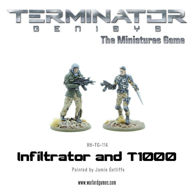 T1000 and Infiltrator (metal) - Terminator Genisys - River Horse RH-TG-114