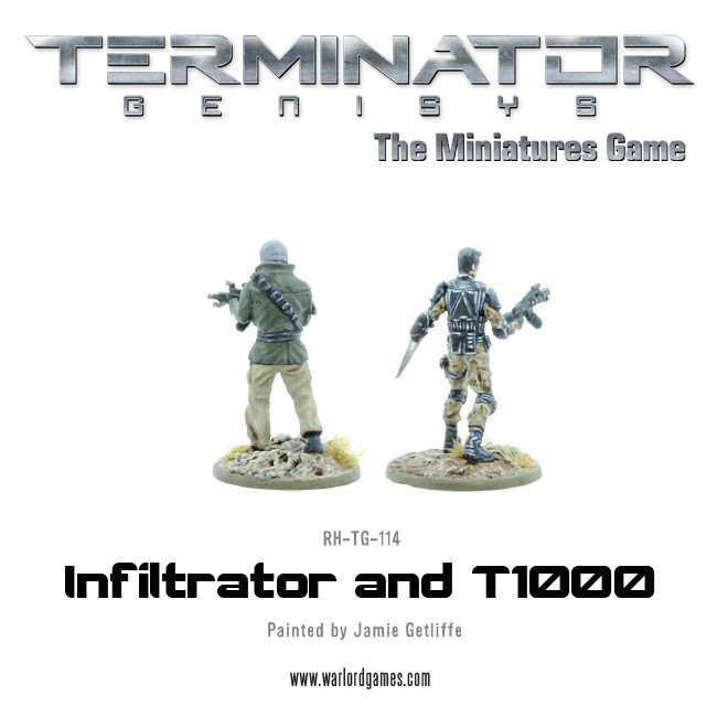 T1000 and Infiltrator (metal) - Terminator Genisys - River Horse