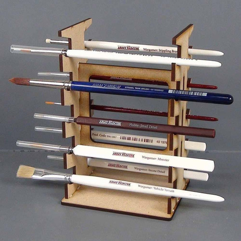 Paint Brush Rack - Pinselhalter - TTCombat - Kingsley TTCBR01