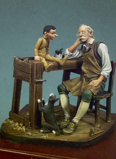 Gepetto's Dream - 54mm - Andrea Miniatures SG-F101