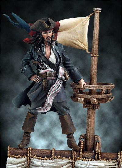 Buccaneer, 1645 - 54mm - Andrea Miniatures SG-F116